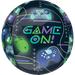 15in Game On Orbz Mylar Balloon | 1ct - Party Supplies