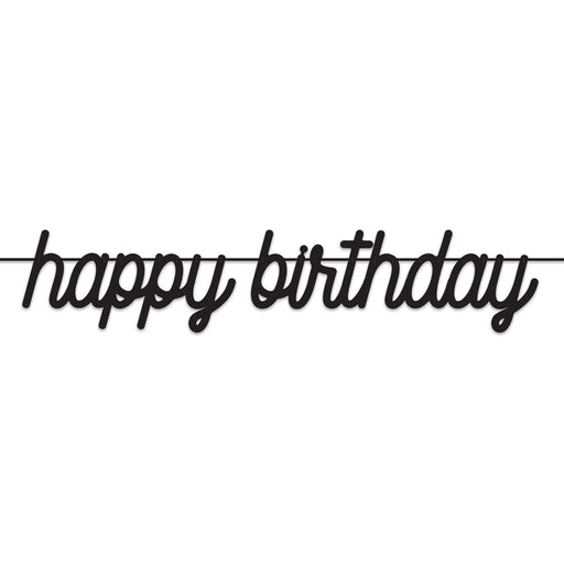 Birthday Chic Birthday Letter Banner | 1ct