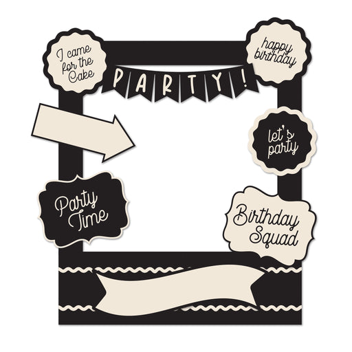 Birthday Chic Photo Props | 46pc