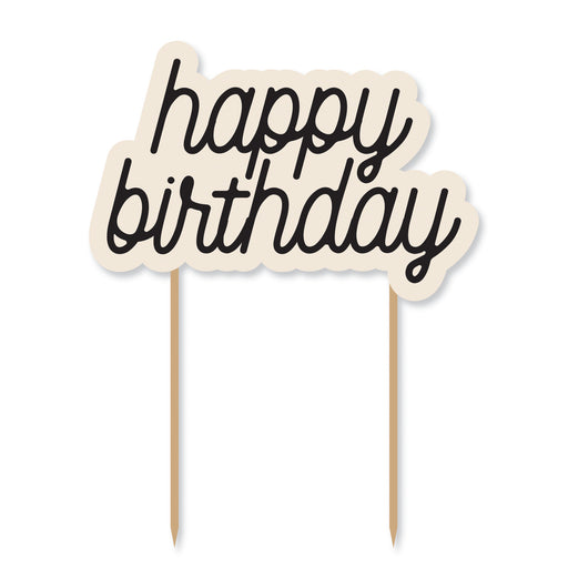 Birthday Chic Birthday Cake Topper | 1ct