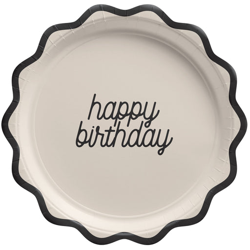 Birthday Chic Plates 9" | 8ct