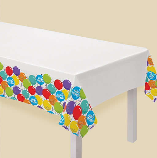 Birthday Celebration Plastic Table Cover | 1ct