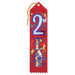 A party decoration featuring a 2nd place award design. Sold as a single piece.