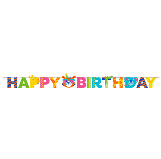 Animal Jamboree B-Day Banner | 1ct