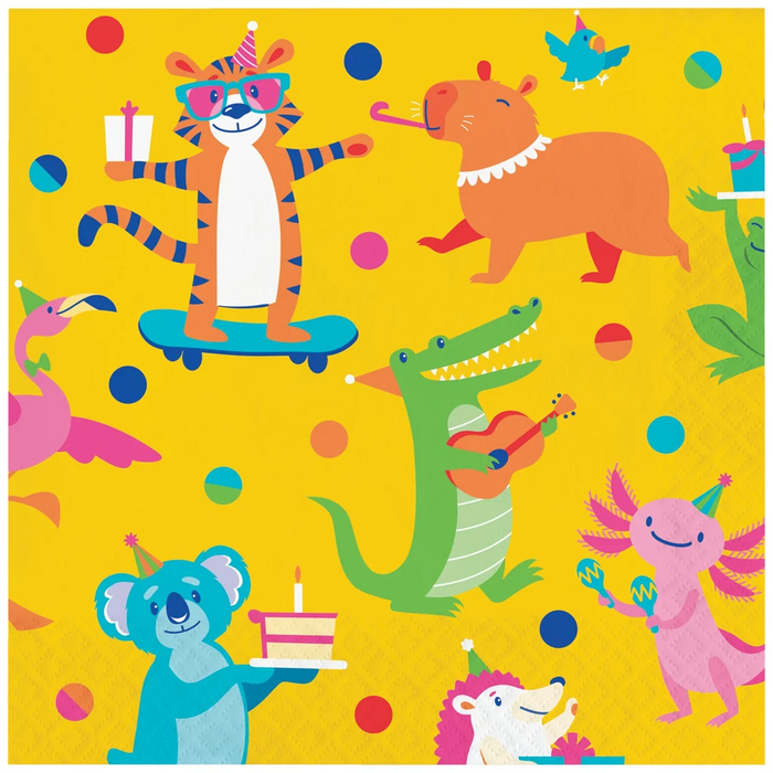 Animal Jamboree Lunch Napkins | 16ct