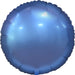 18" Azure Blue Round Mylar | 1ct