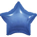 18" Azure Blue Star Mylar | 1ct
