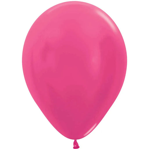 11" Sempertex Latex Balloon Pack, Metallic Fuchsia | 100ct
