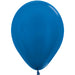 11" Metallic Blue shown against a plain white background — a latex balloons party item.
