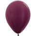 11" Metallic Burgundy shown against a plain white background — a latex balloons party item.