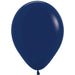 11" Fashion Navy Blue shown against a plain white background — a latex balloons party item.