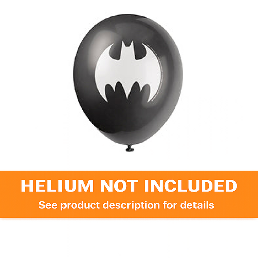 Batman Latex Balloon Pack 12in | 8ct