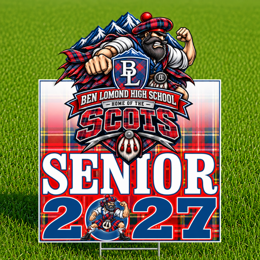 Ben Lomond High School 2027 SR Yard Sign 22"x28" | 1ct