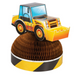 Big Dig Construction 3D Honeycomb Centerpiece | 1ct
