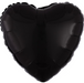 18" Black Heart Mylar | 1ct