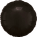 18" Black Round Mylar | 1ct