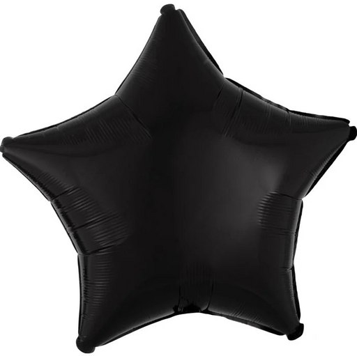 18" Black Star Mylar | 1ct