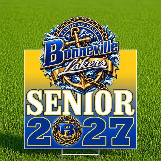 Bonneville UT High School 2027 SR Yard Sign 22"x28" | 1ct
