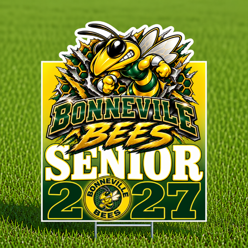 Bonneville ID High School 2027 SR Yard Sign 22"x28" | 1ct