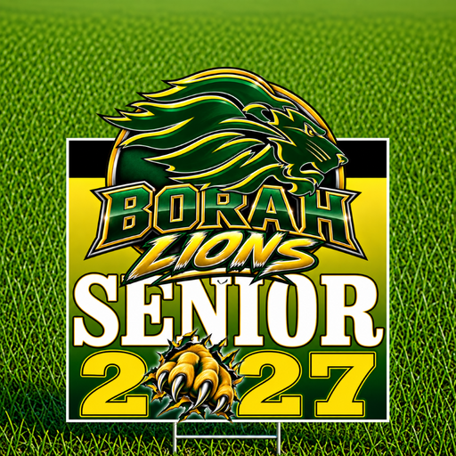 Borah High School 2027 SR Yard Sign 22"x28" | 1ct
