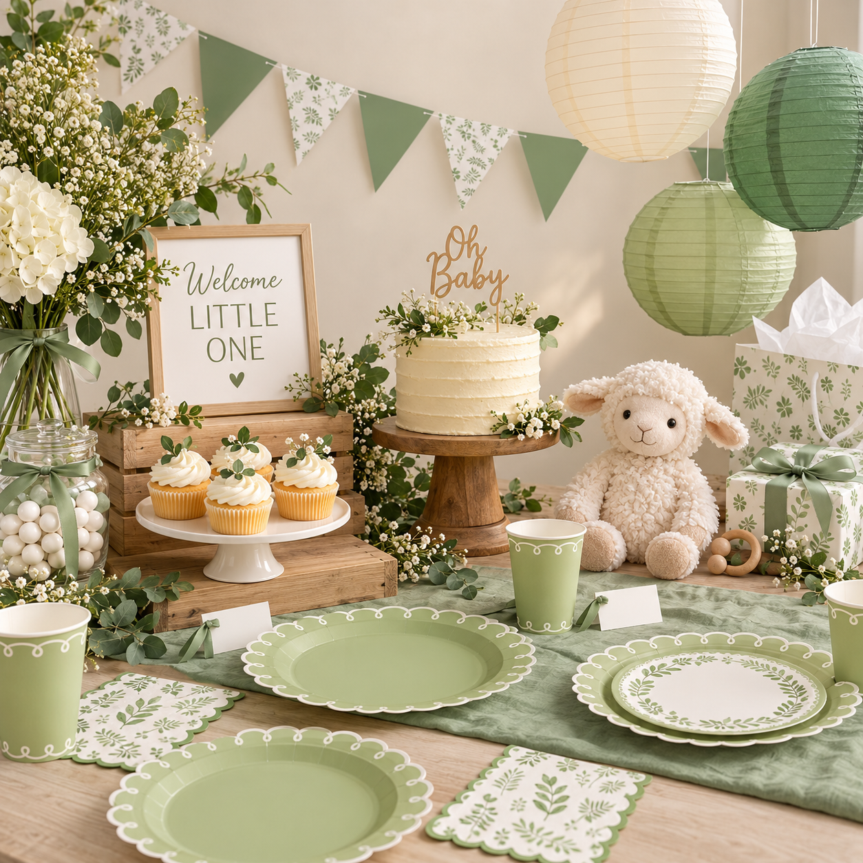 Botanical Baby Shower
