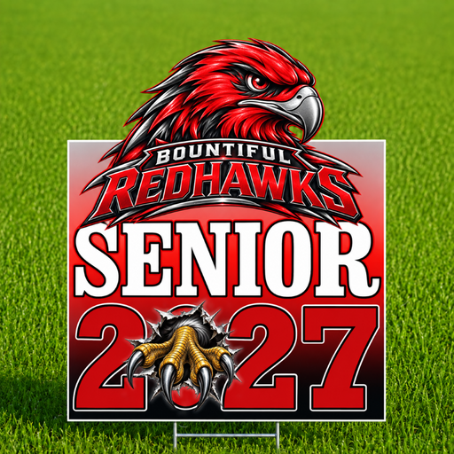 Bountiful High School 2027 SR Yard Sign 22"x28" | 1ct