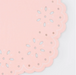 Broderie Anglaise Pink/Peach Large Napkins | 16ct