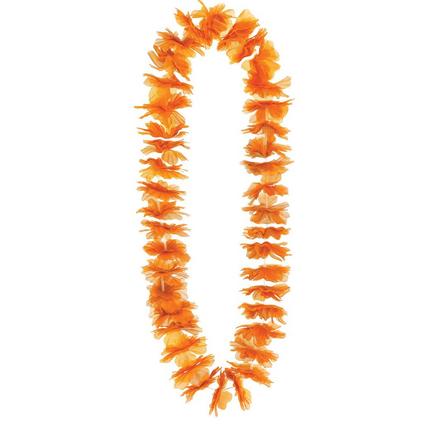 A 40-inch Orange Lei.