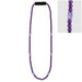 A 34-inch Light-Up LED Purple Bead Necklace