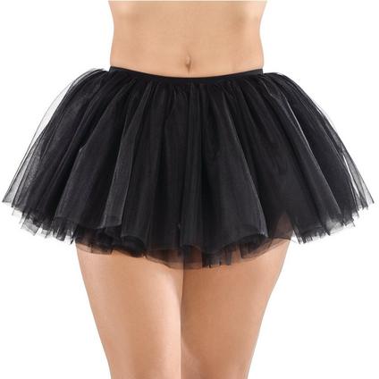 An adult Adult Light-Up Black Tutu.