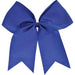 A 9-inch Blue oversized hair bow.