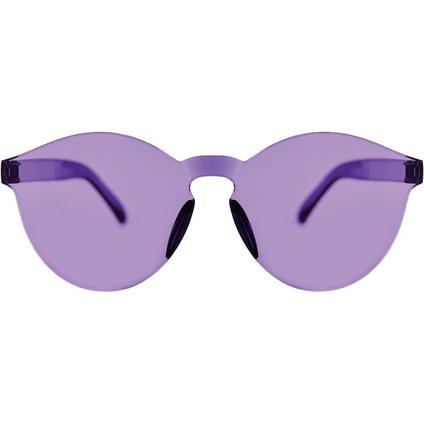 A pair of Purple Frameless Glasses.