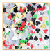 A scattered confetti pieces featuring a casino night design. Sold as a single piece.