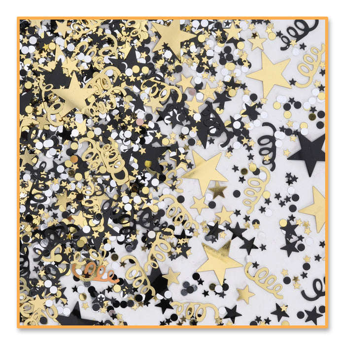A scattered confetti pieces featuring a awards night design. Sold as a single piece.