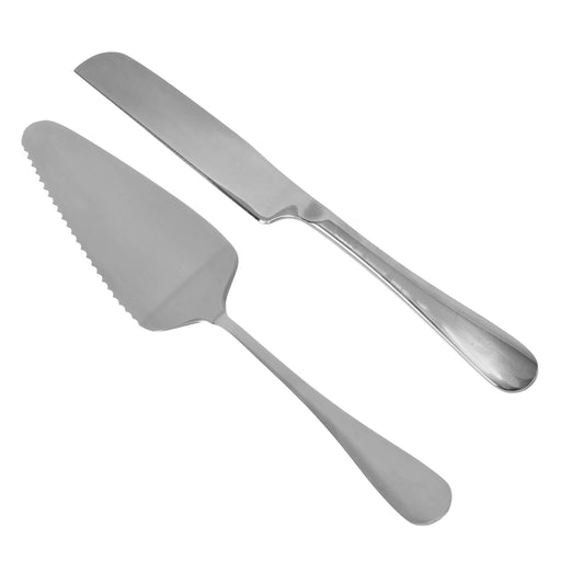 Wedding Knife and Cake Set - Silver | 1ct