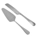 Product photo of Wedding Knife and Cake Set - Silver — a Portofino party product shown on a plain background.