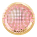 Cow Gal Disco Ball Paper Plate | 8ct