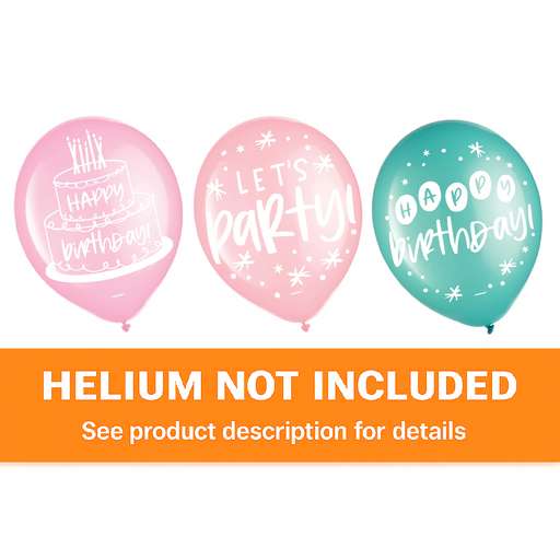 Happy Cake Day Latex Balloons | 15ct