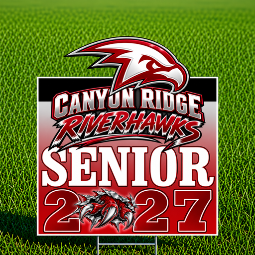 Canyon Ridge High School 2027 SR Yard Sign 22"x28" | 1ct