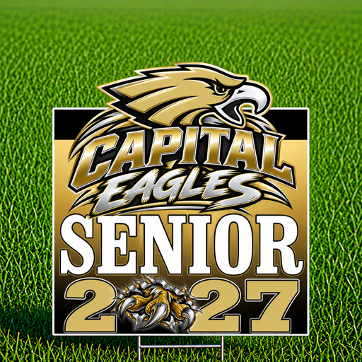 Capital High School 2027 SR Yard Sign 22"x28" | 1ct