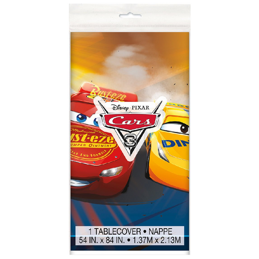 Disney Cars Plastic Tablecover | 1ct
