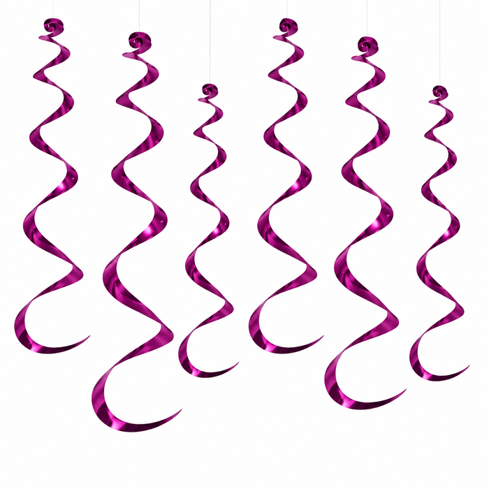 Twirly Whirlys - Hot Pink | 6ct