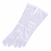 Long White Satin Gloves | 1ct