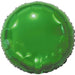 18" Classic Green Round Mylar | 1ct