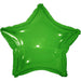 18" Classic Green Star Mylar | 1ct