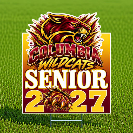 Columbia High School 2027 SR Yard Sign 22"x28" | 1ct