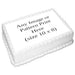 Custom Edible Cake Image 10" x 8" | 1 ct - Zurchers