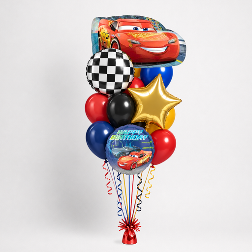 Lightning McQueen Birthday Bouquet | 16pc