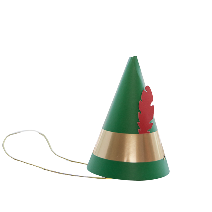 Elf Movie Party Hat in Green design