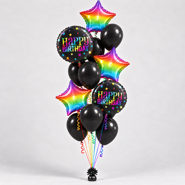 Rainbow Scratch Art Bouquet | 13pc